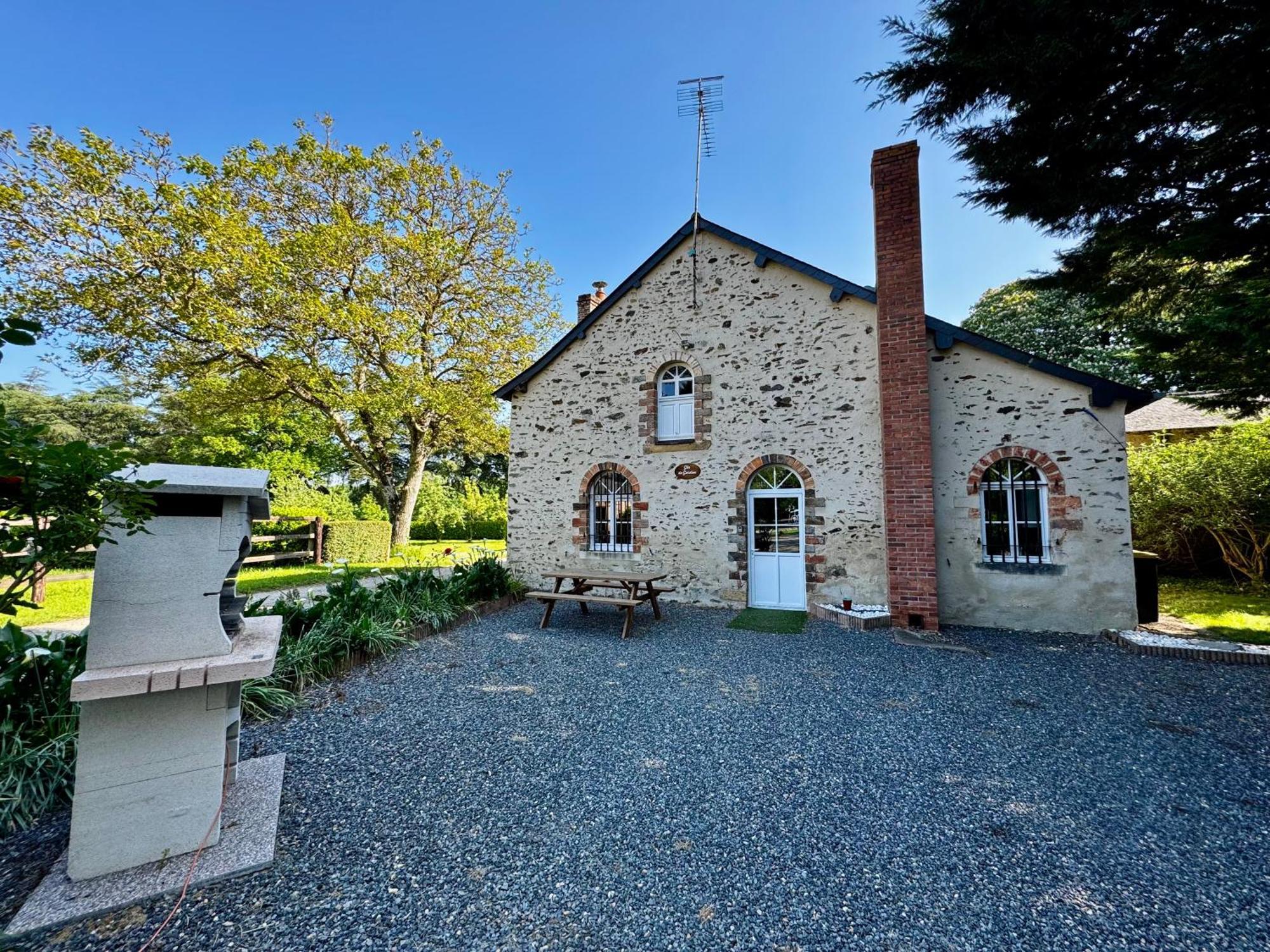 Vila Domaine De La Maroutiere Saint-Fort Exteriér fotografie